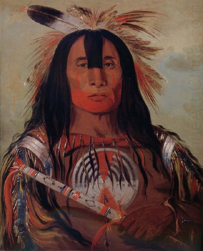 George Catlin Stu-mick-o-sucks,Buffalo Bull-s Back Fat,Head Chief,Blood Tribe china oil painting image